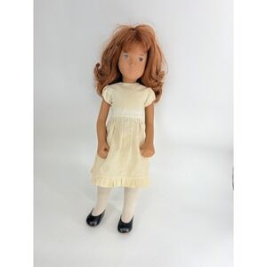 Sasha Doll Gregor Trendon Red head Vintage Vinyl  Brown Eyes Cream Dress Shoes